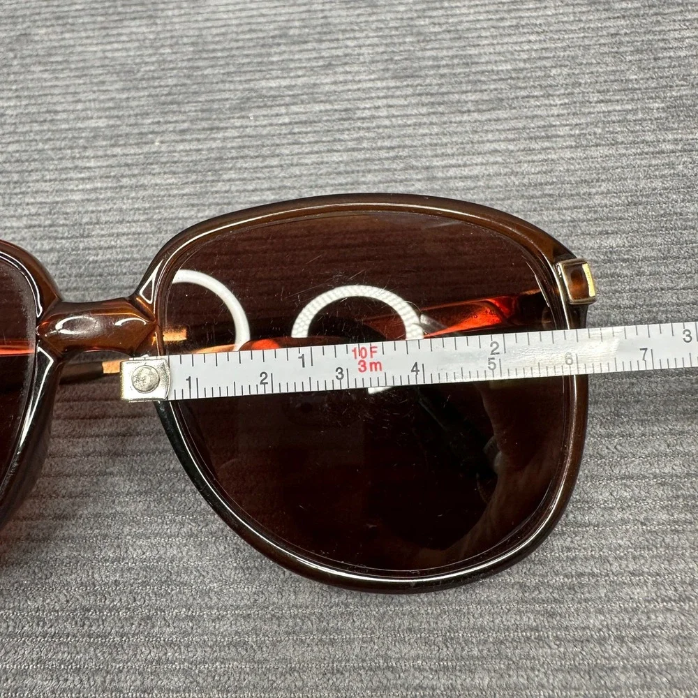 Christian Dior Monsieur Vintage Sunglasses 2337 Amber Tortoise Gold Austria 58mm